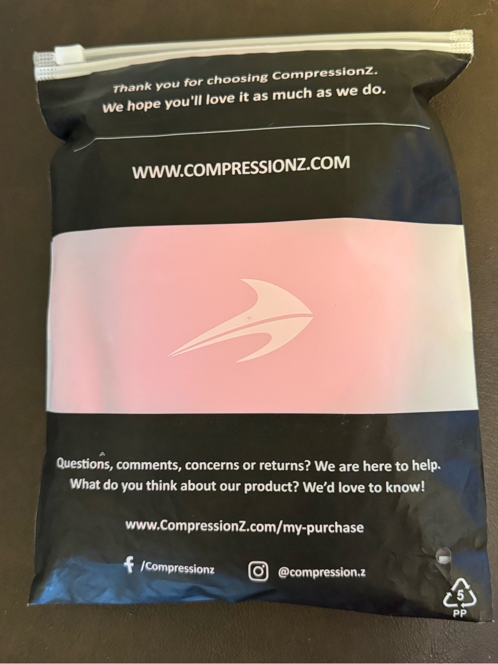 CompressionZ Performance Compression leggings Pink - Picture 2 of 5